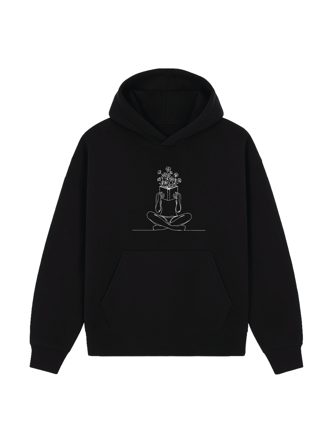 Hoodie „Booktrovert“