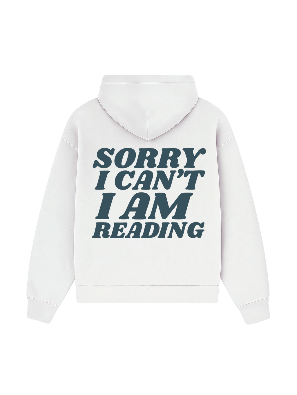Hoodie „I am reading“