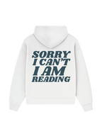 Hoodie „I am reading“