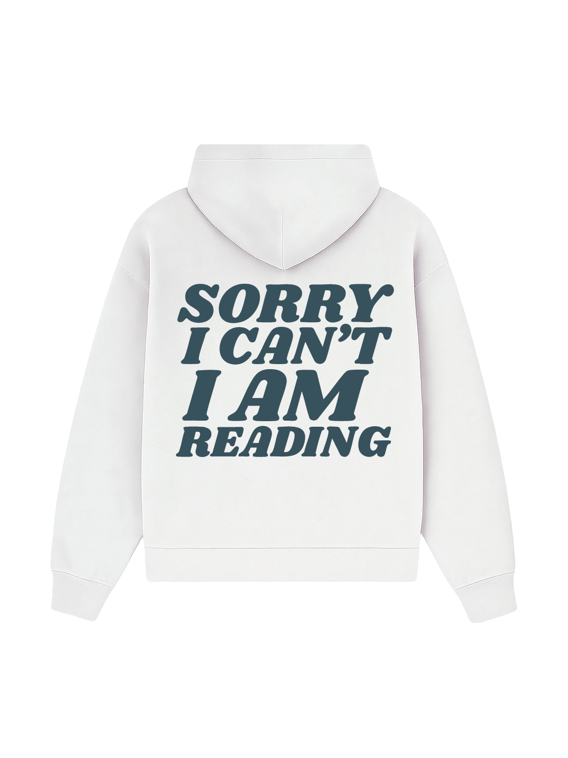 Hoodie „I am reading“