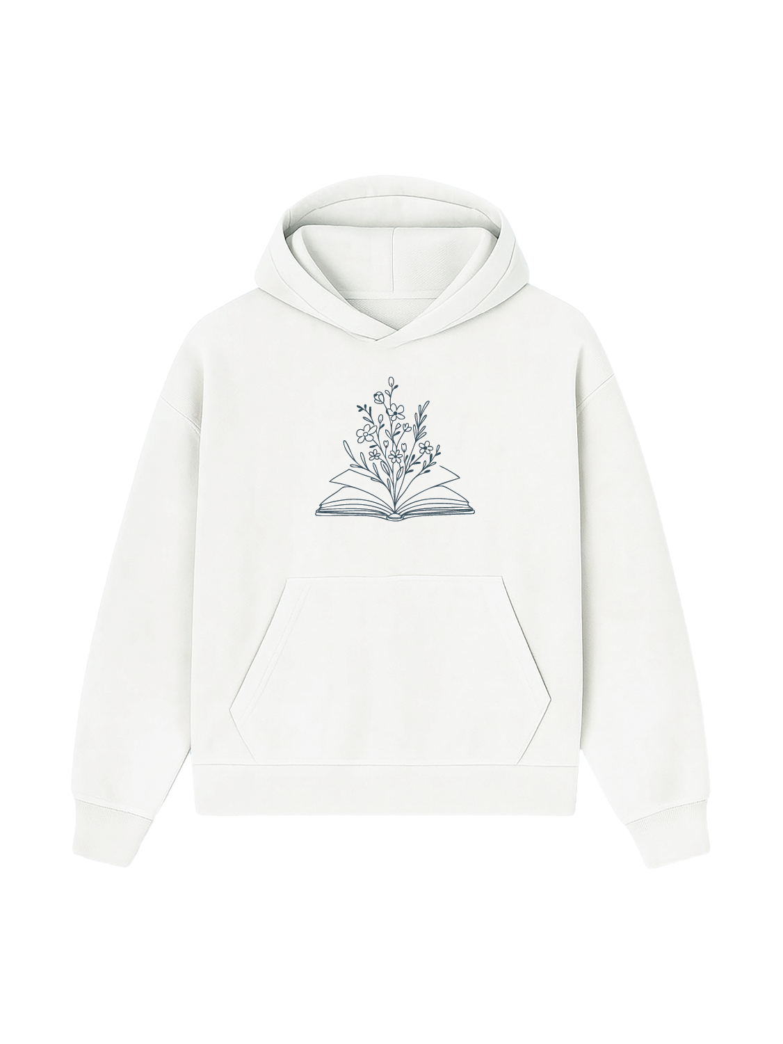 Hoodie „I am reading“