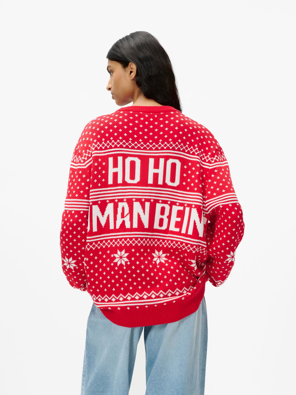 Strick Sweater 'HO HO'