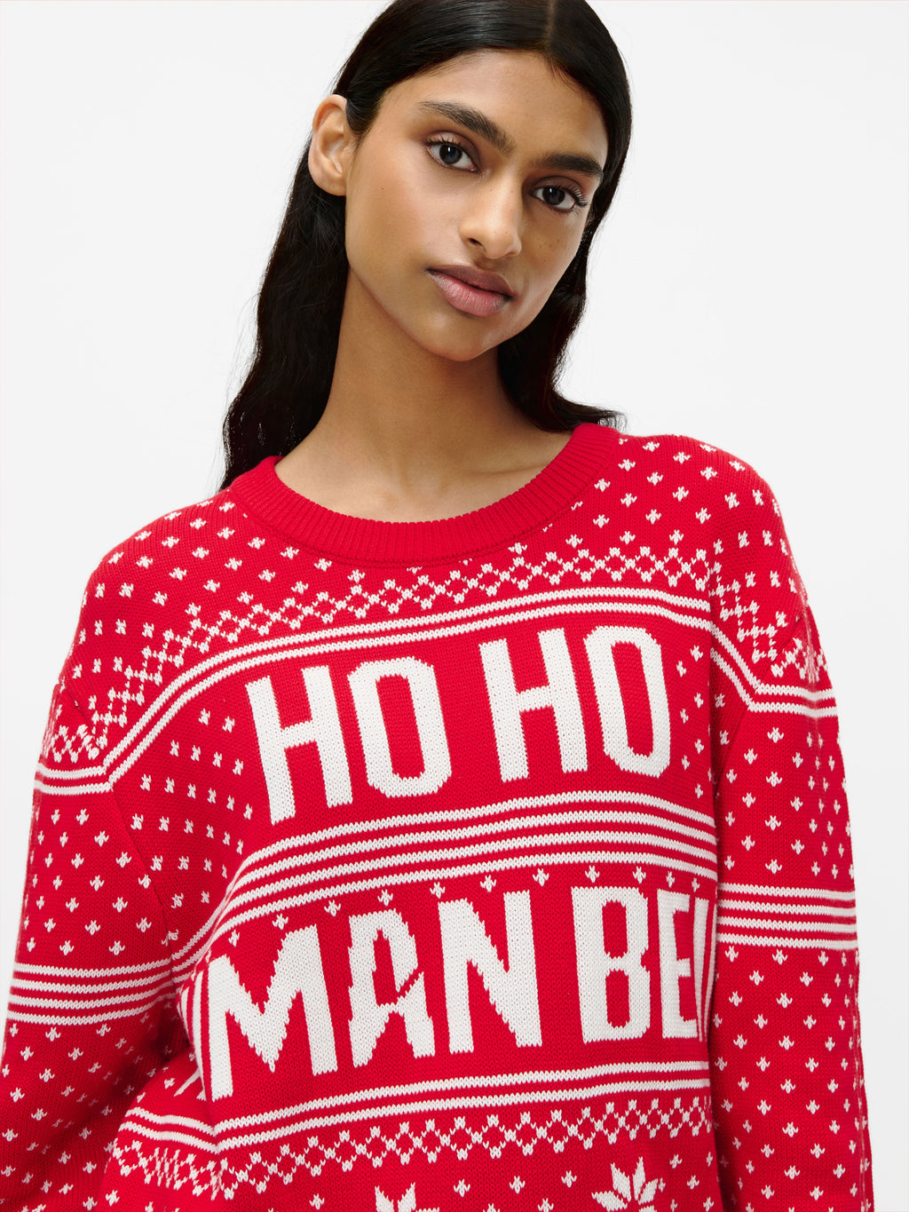 Strick Sweater 'HO HO'