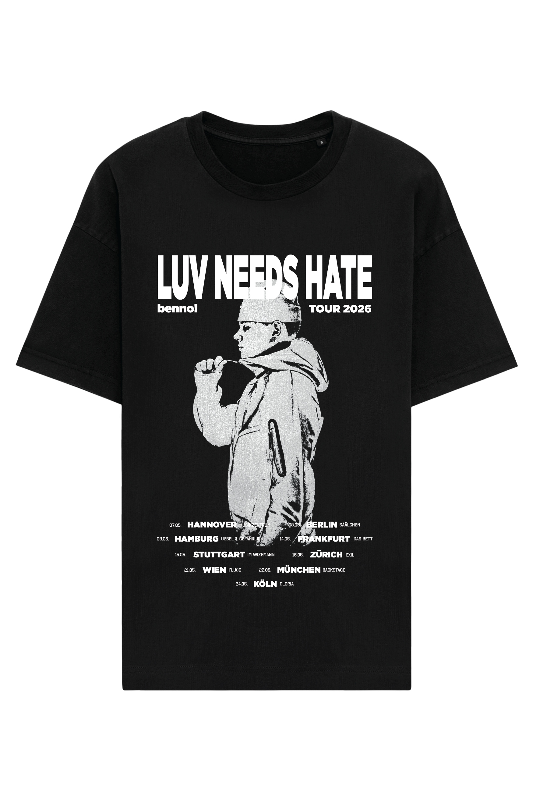 LNH Fotoprint T-Shirt black