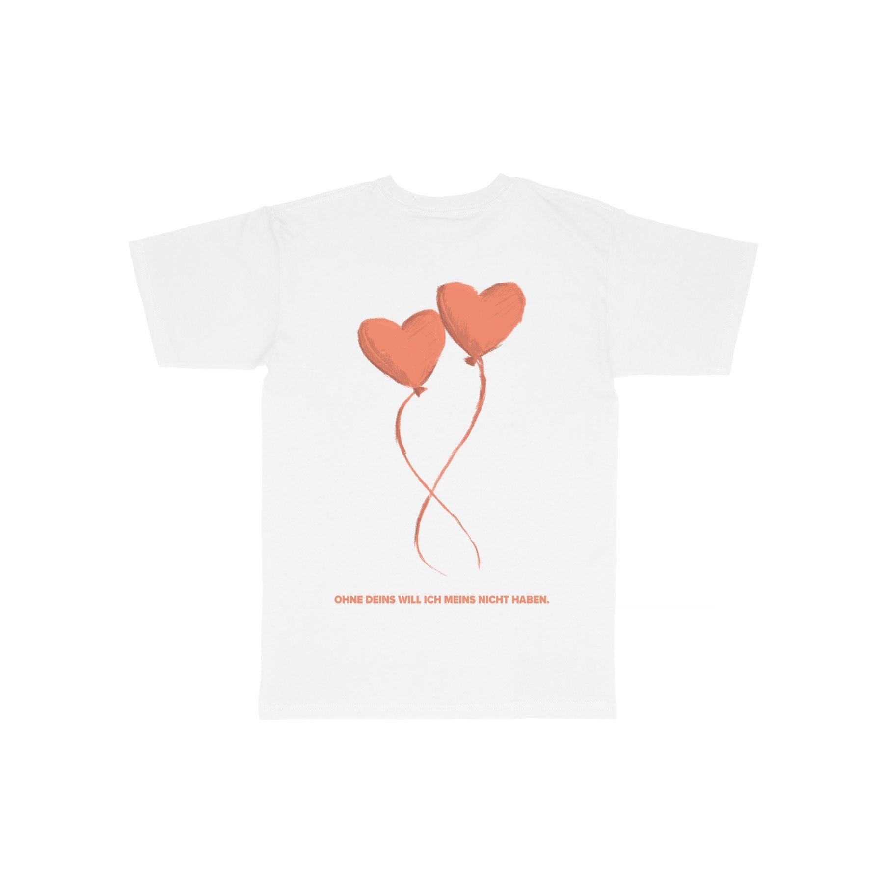 'Herztausch' T-Shirt Orange