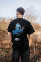 'Blaue Rosen' T-Shirt