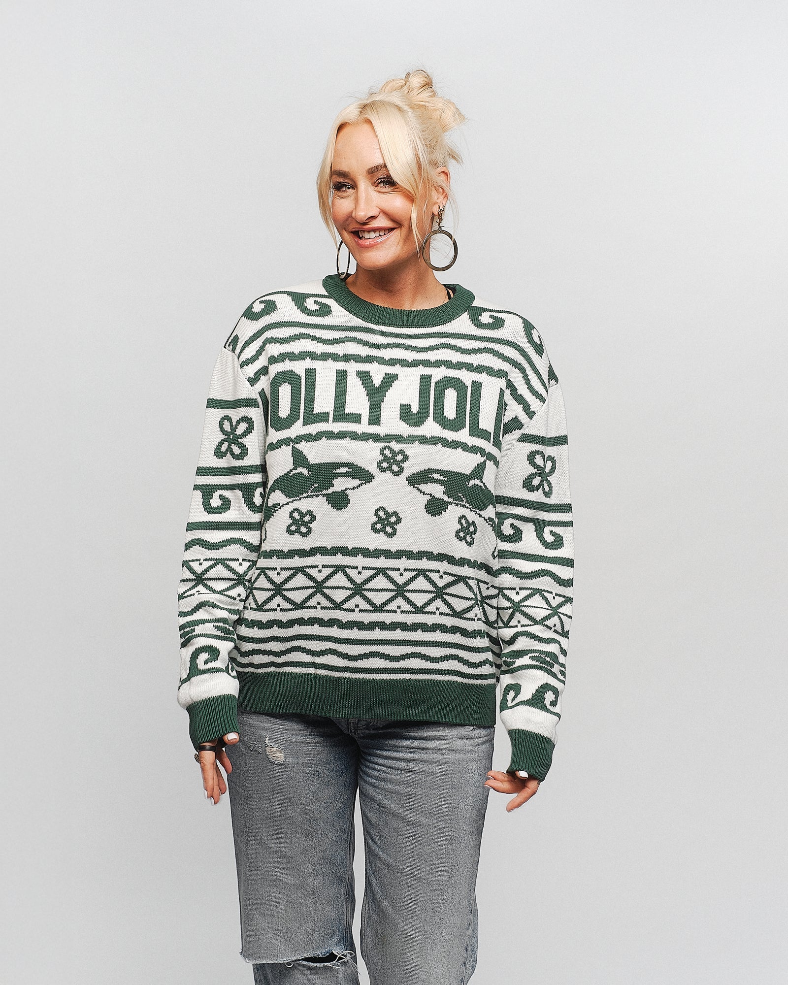 PRE SALE Holly Jolly Strick Sweater