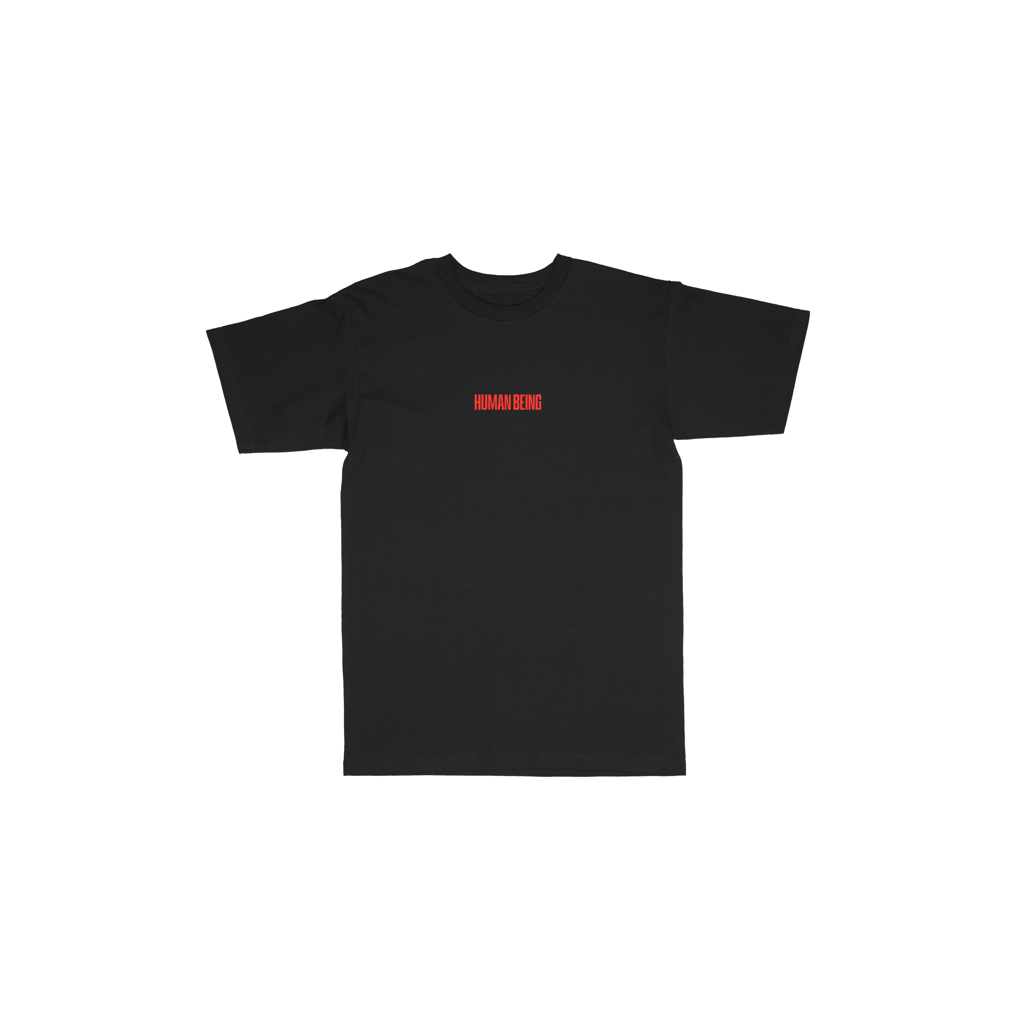 T-Shirt 'Human Being' Black