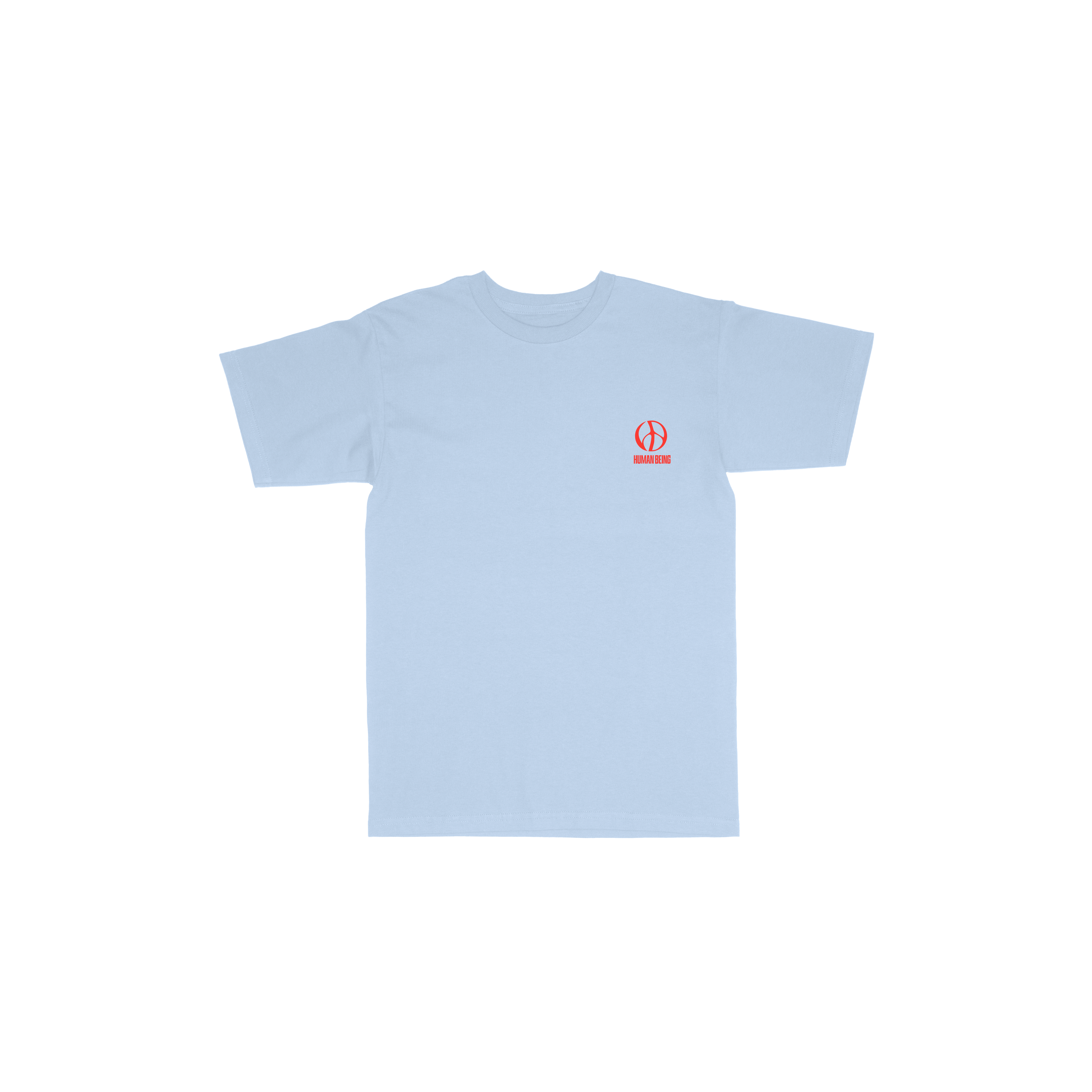 T-Shirt 'Human Being' Blue