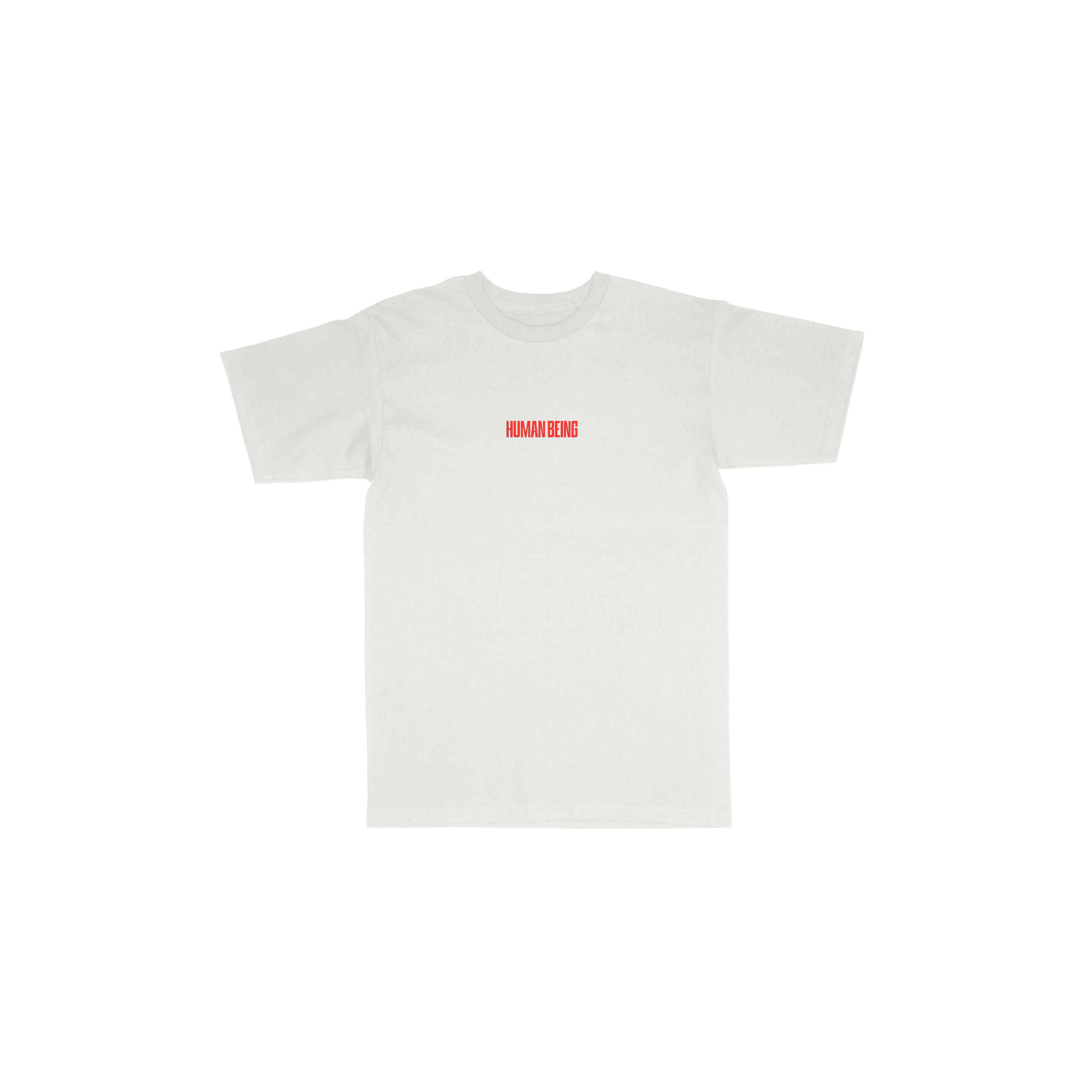T-Shirt 'Human Being' White