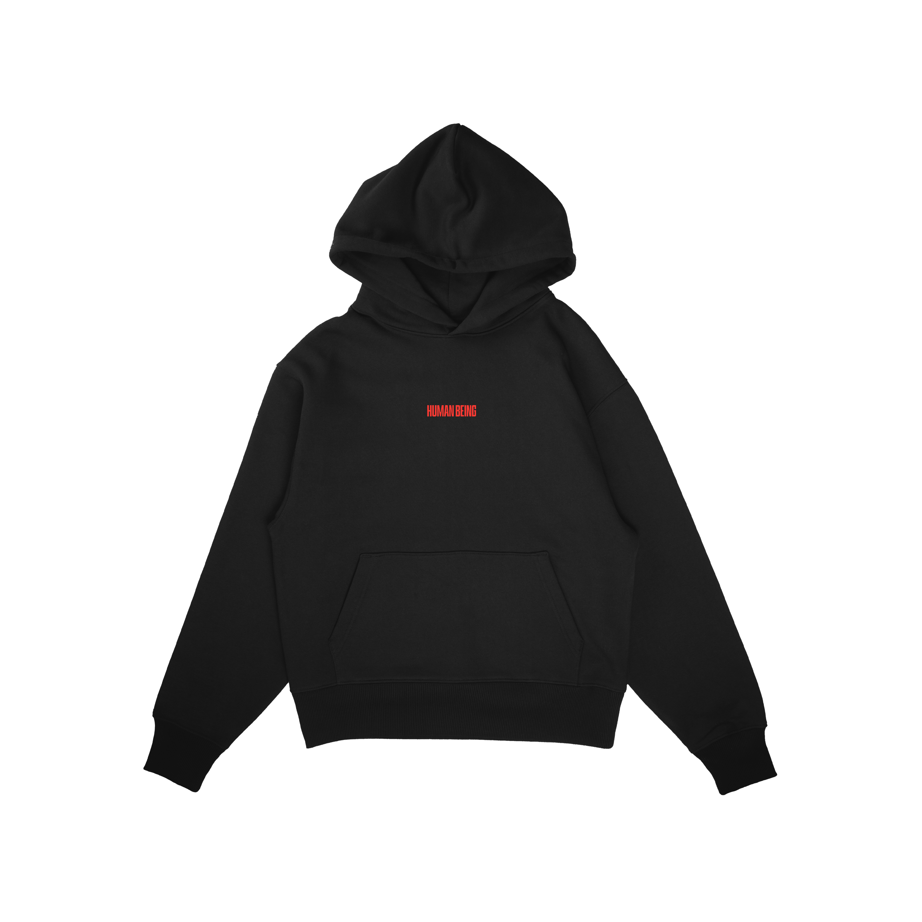 Hoodie 'Human Being' Black