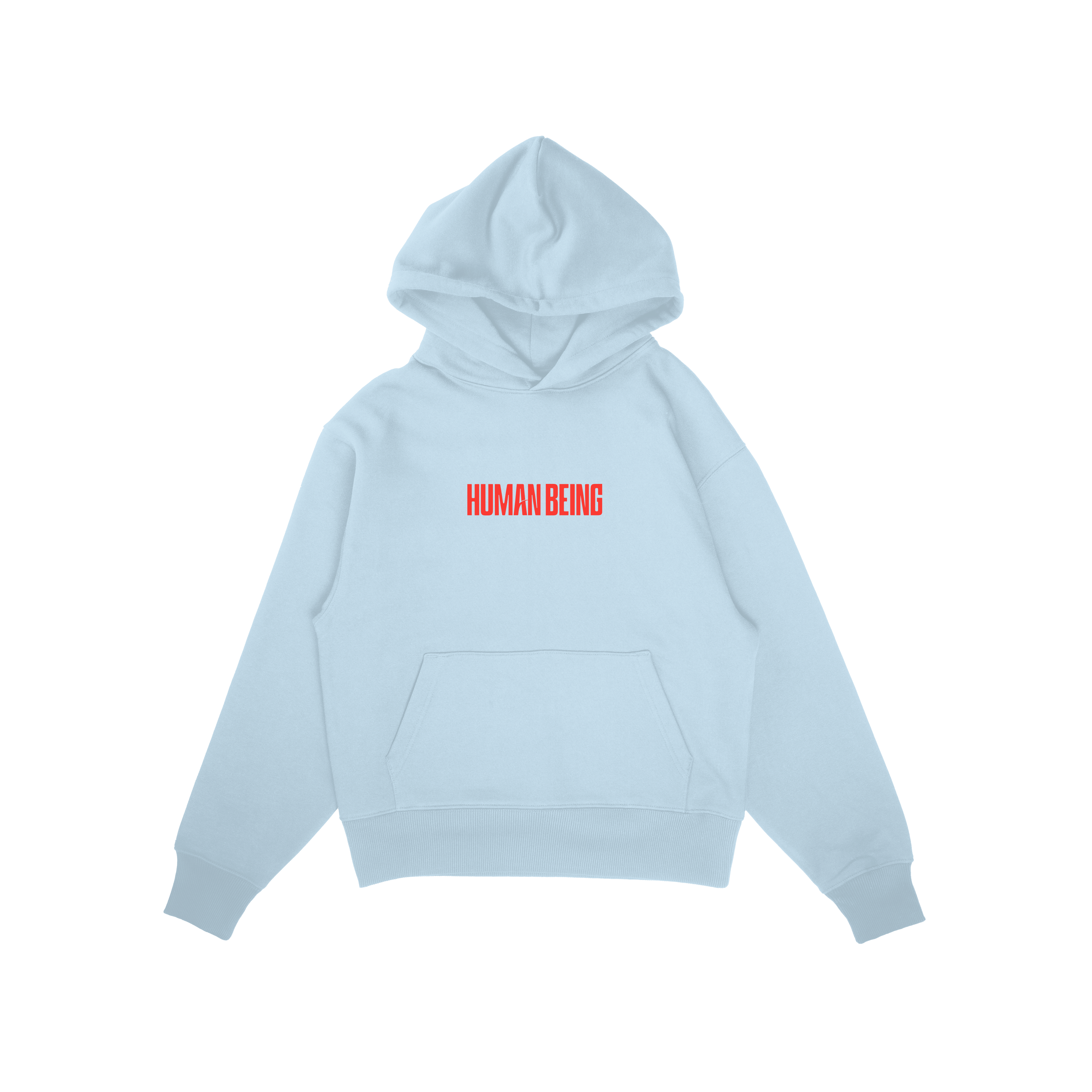 Hoodie 'Human Being' Blue