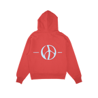 humanbeeing roter Hoodie bei Nico Santos