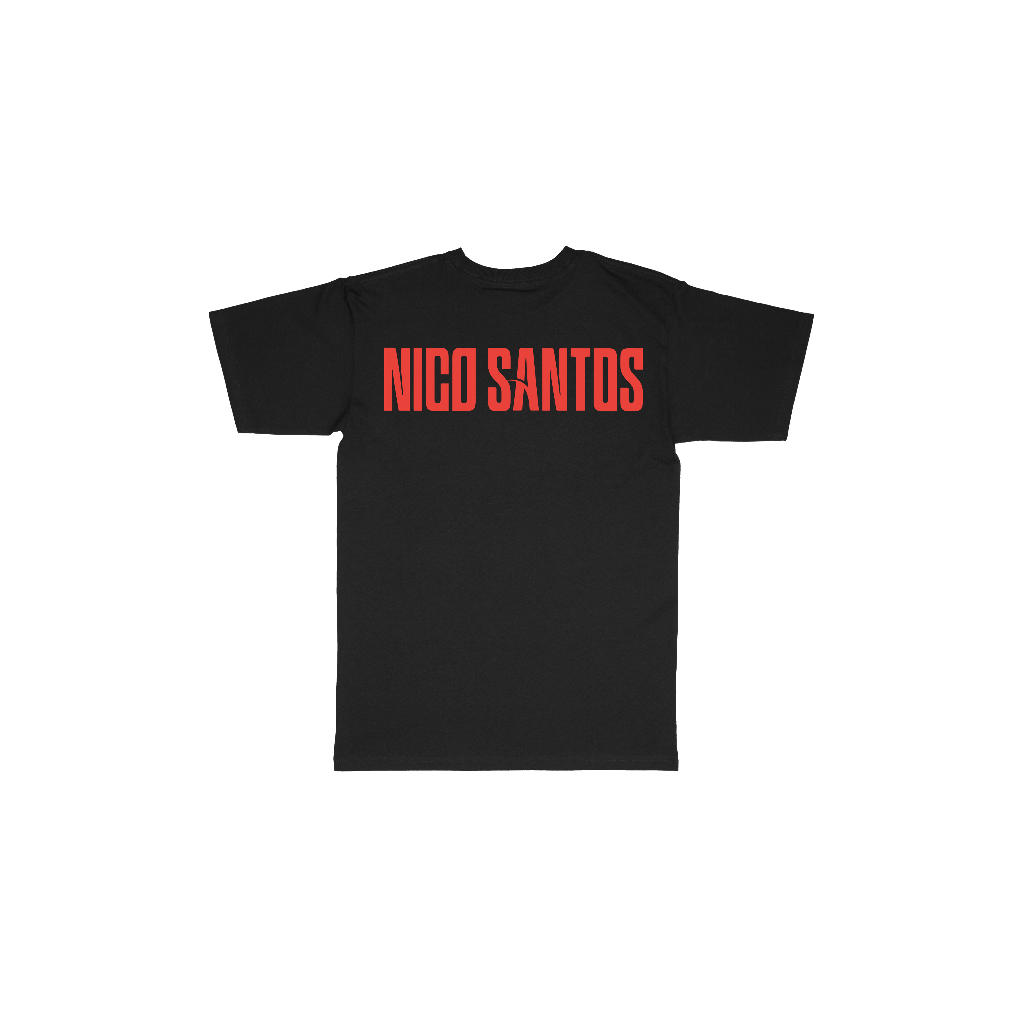T-Shirt 'Nico Santos Logo' Black