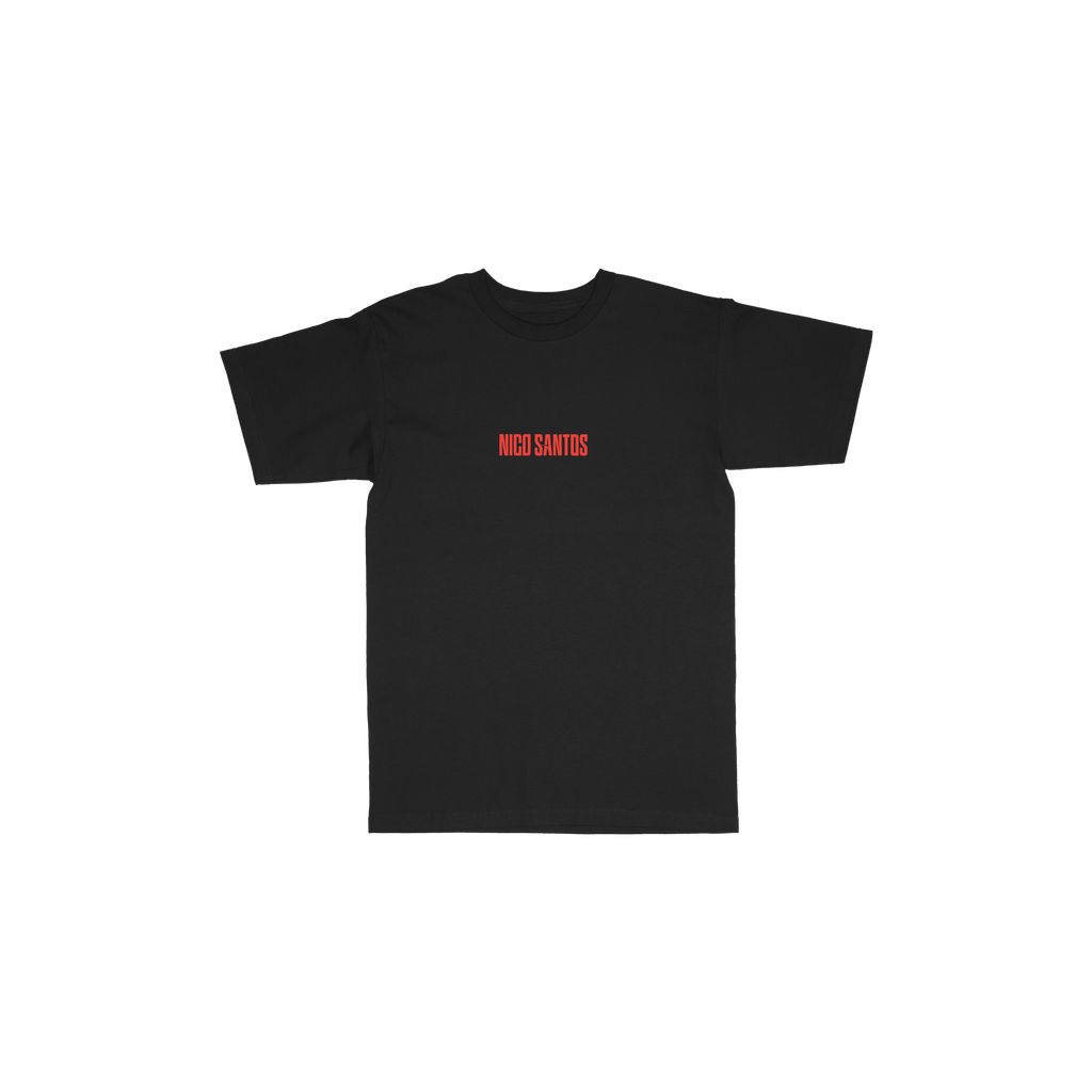 T-Shirt 'Nico Santos Logo' Black