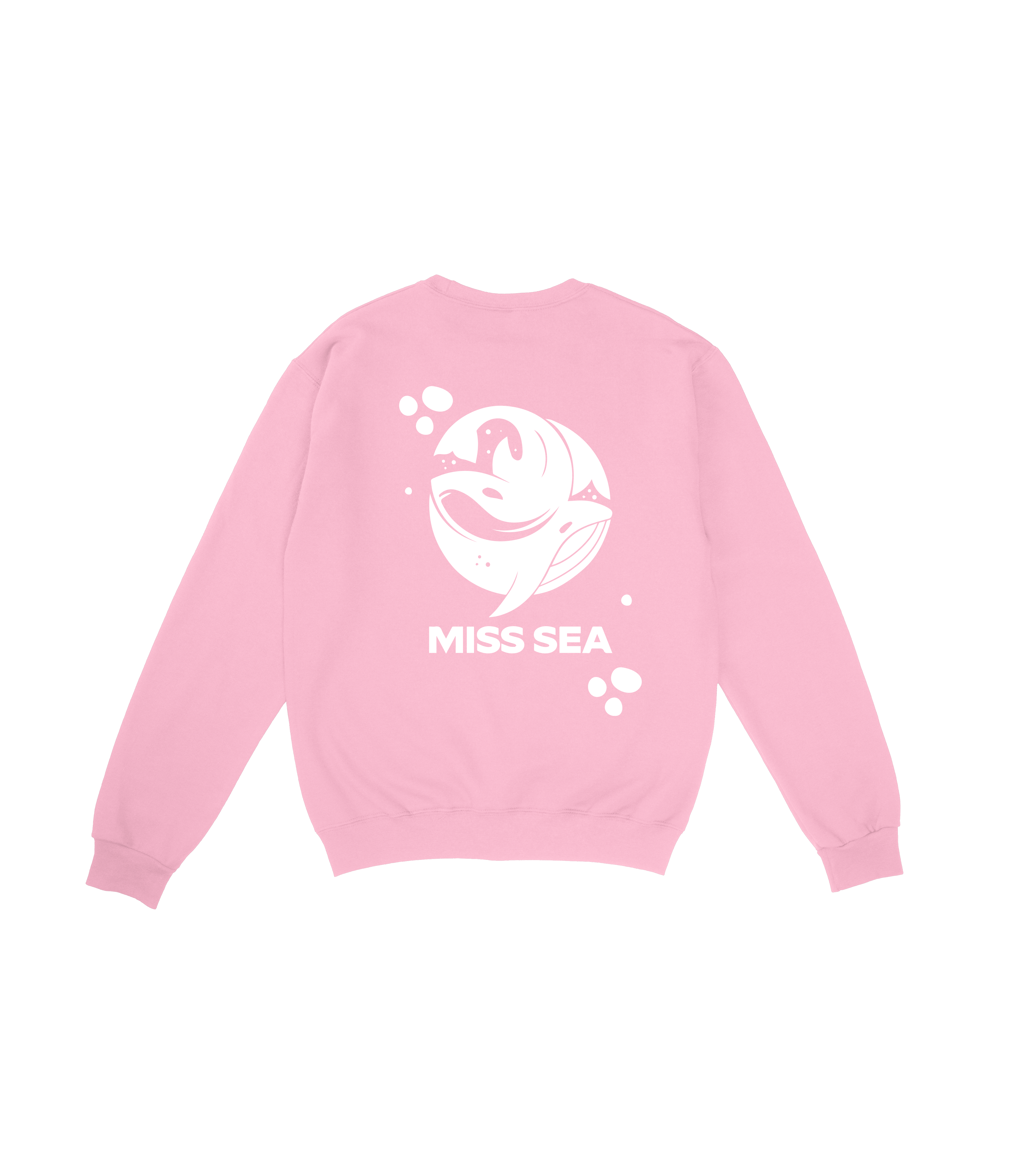 Miss Sea Logo Crewneck Pink