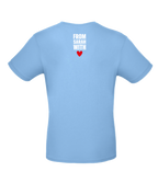 Miss Sea Foundation T-Shirt sky blue/weiß