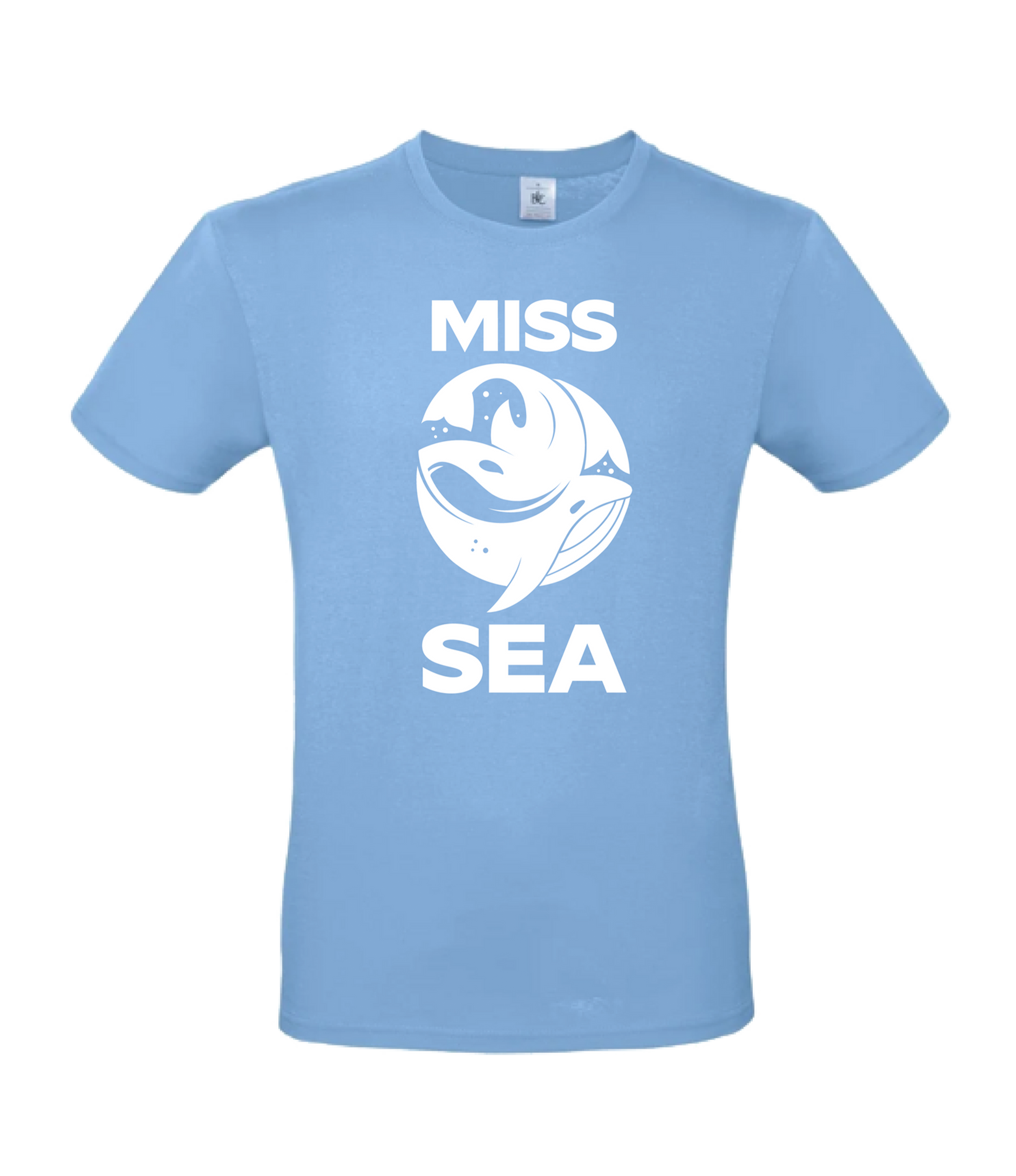 Miss Sea Foundation T-Shirt sky blue/weiß