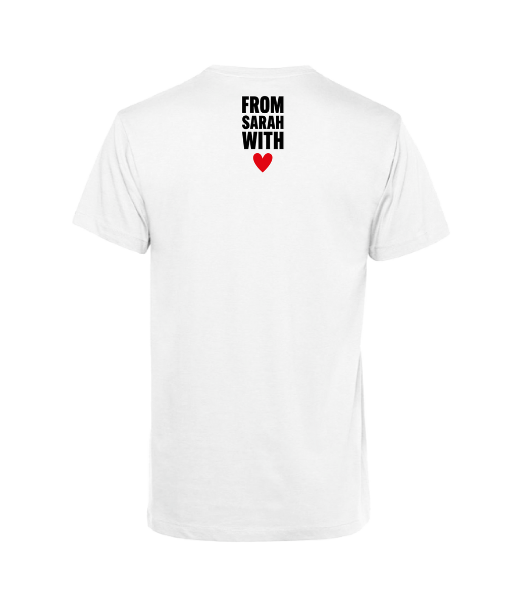 MISS SEA Foundation T-Shirt weiß/schwarz