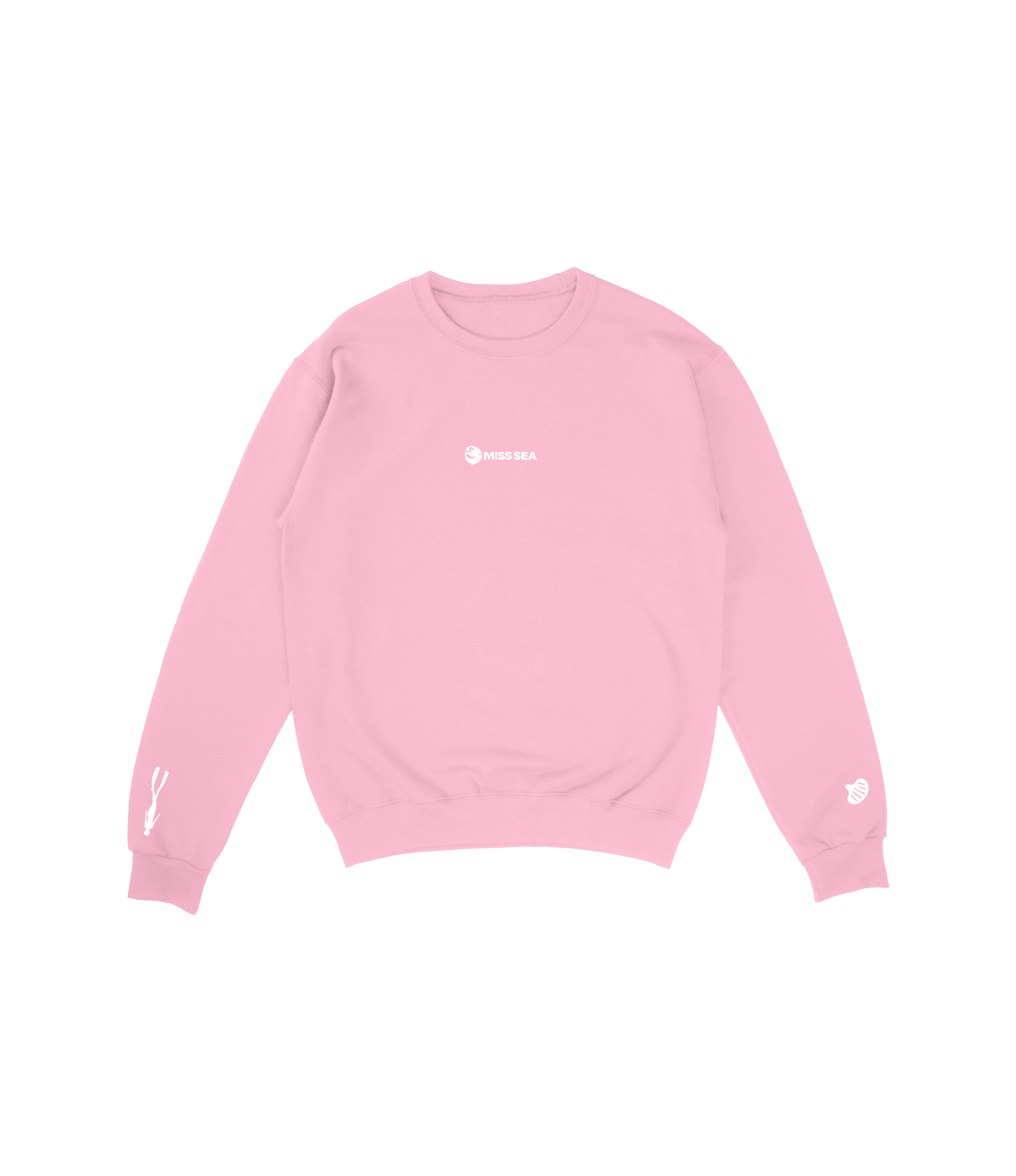 Miss Sea Logo Crewneck Pink