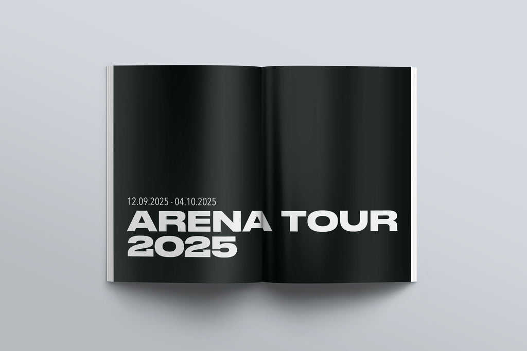 Signiertes Arena Tour 2025 Fotobuch