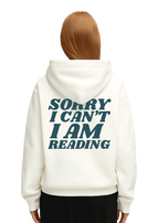 Hoodie „I am reading“