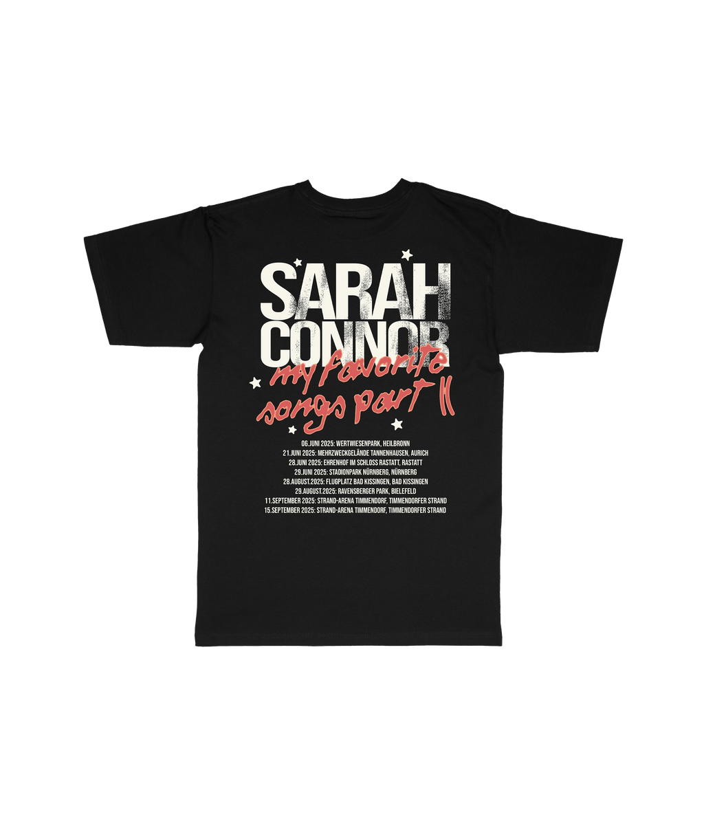 Summer Tour'25 T-Shirt Black